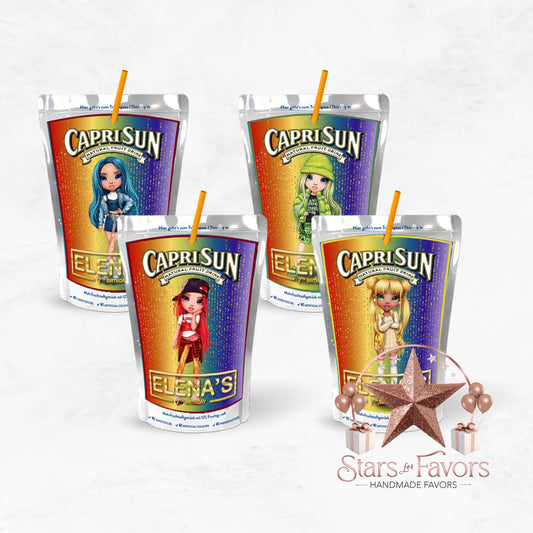 Rainbow High Dolls Juice Pouches