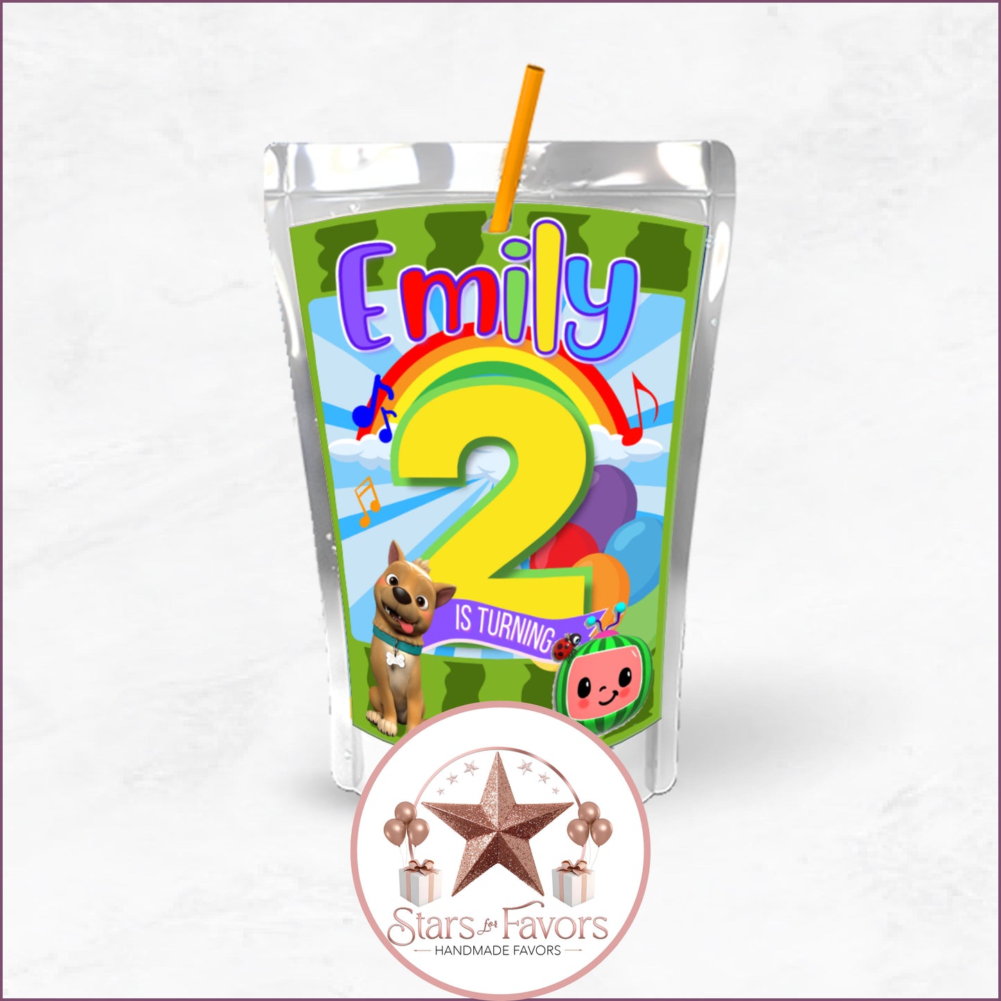 Cocomelon Birthday Party Favor Collection