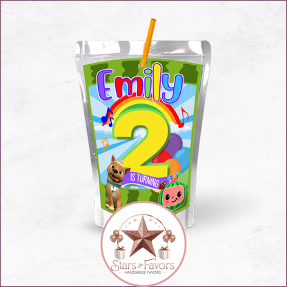 Cocomelon Birthday Party Favor Collection