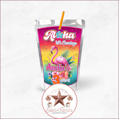 Aloha Let's Flamingo Party Favor Collection