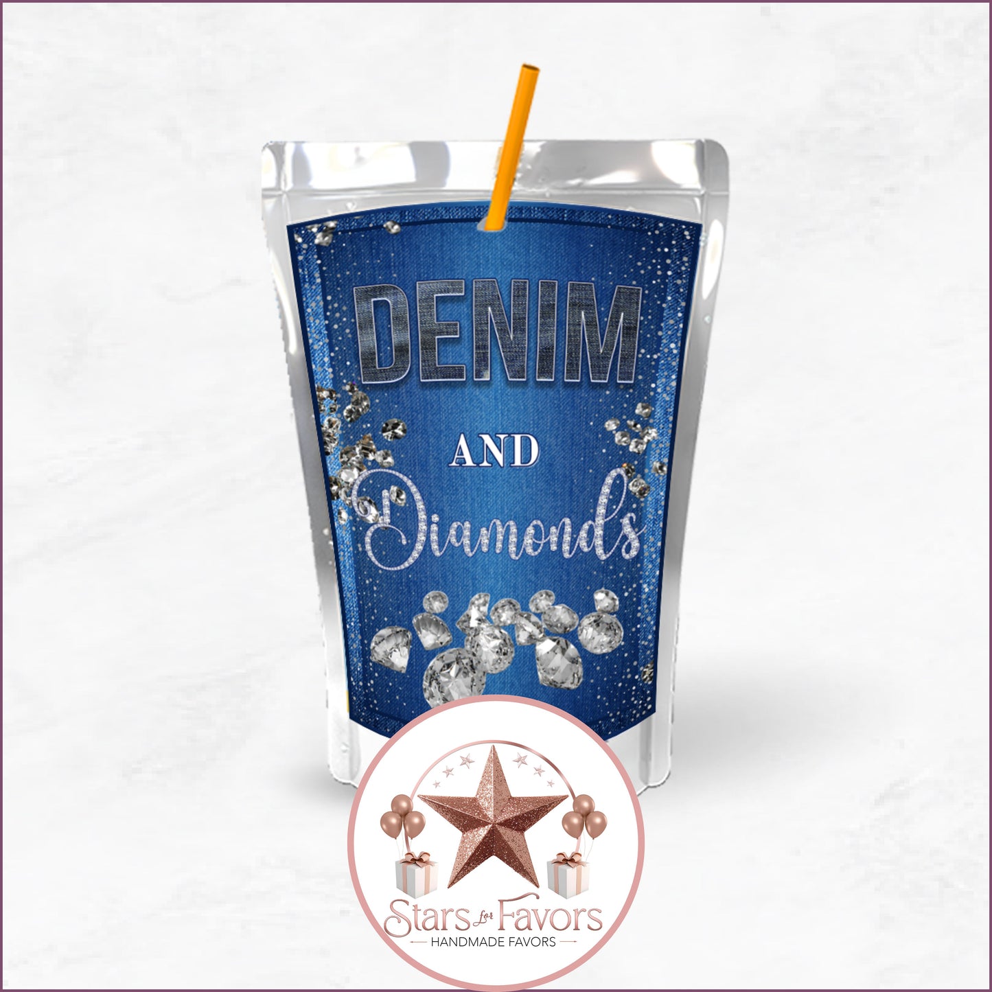 Denim & Diamonds Party Favor Collection