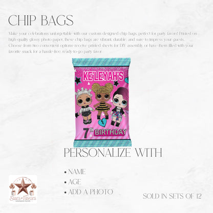 LOL Dolls Chip Bag