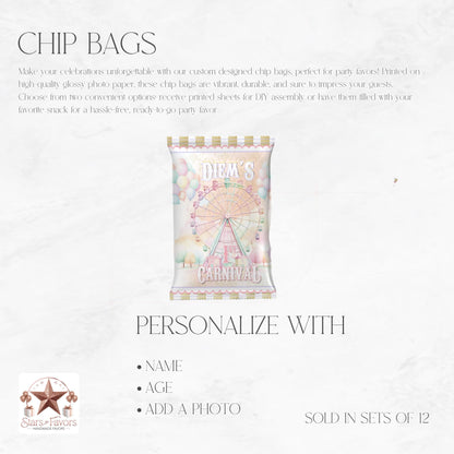 Pastel Carnival Chip Bag