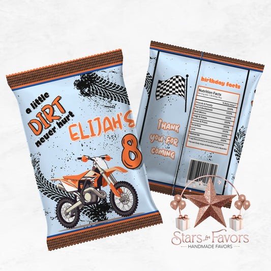 A Little Dirt Never Hurt Custom Chip Bags
