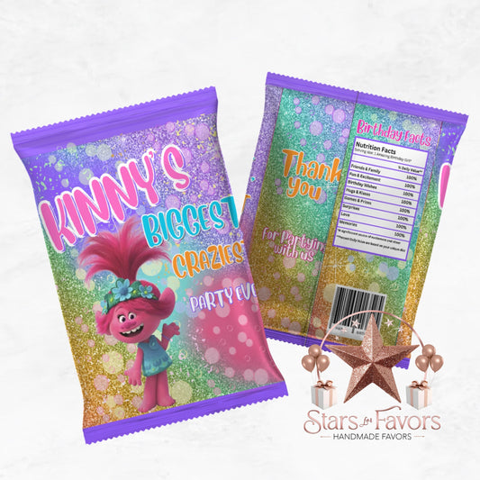 Trolls Craziest Party Chip Bags