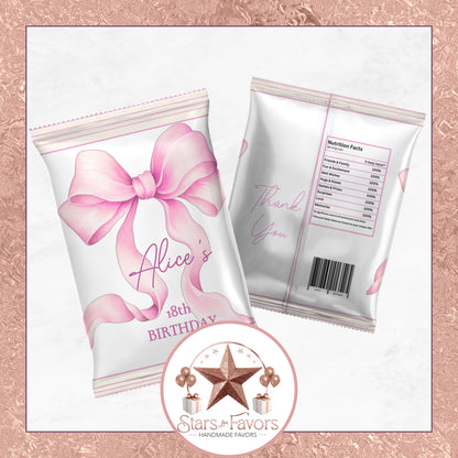 Coquette Pink Bow