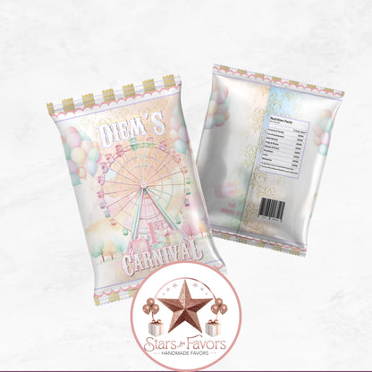 Pastel Carnival Party Favor Collection