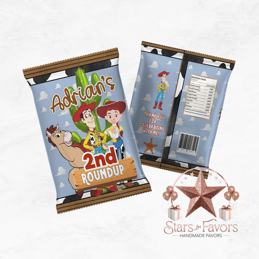 Toy Cowboy Roundup Chip Bags