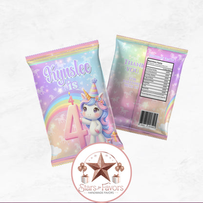 Rainbow Sparkle Unicorn Party Favor Collection