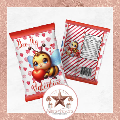 Bee My Valentine Party Favors