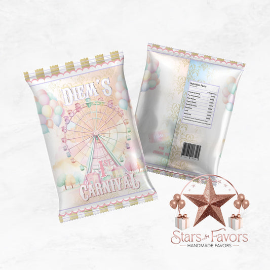 Pastel Carnival Chip Bag