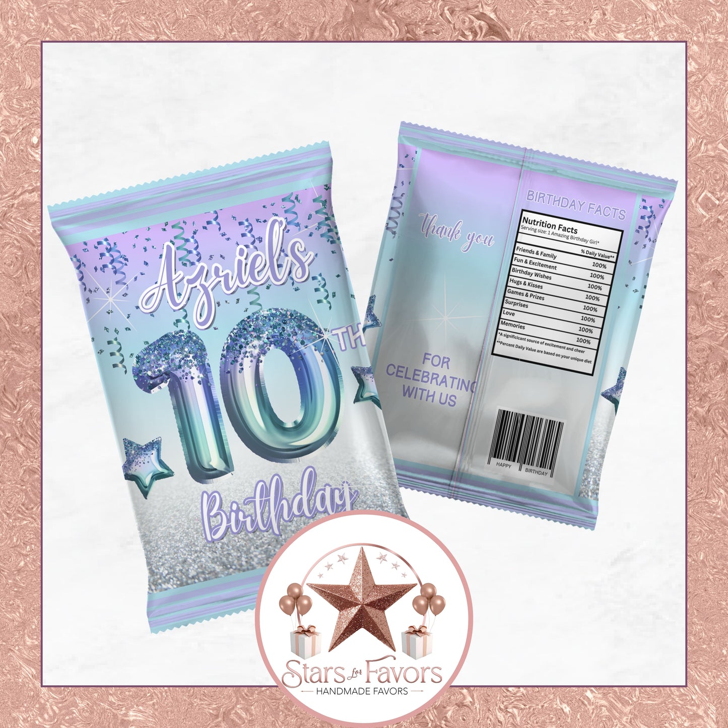Ocean Foil Party Favors