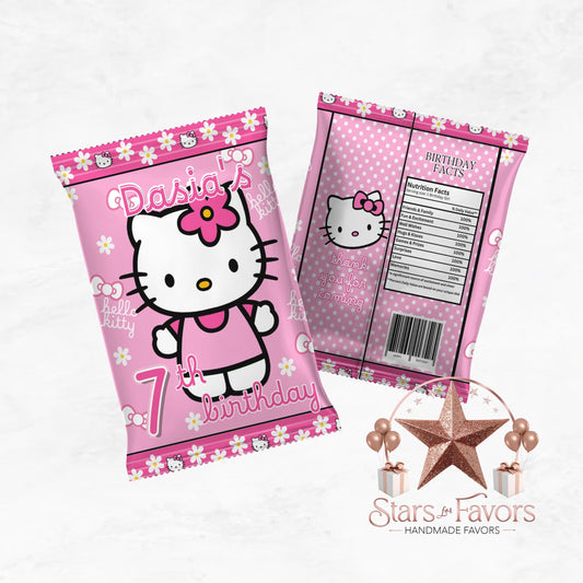 Kitty Personalized Chip Bag