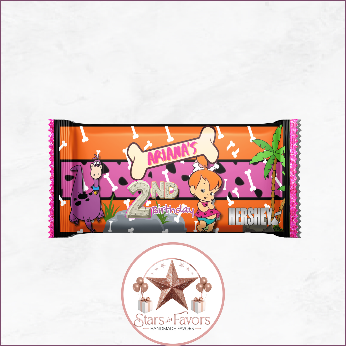 Pebbles & Dino Party Favor Collection