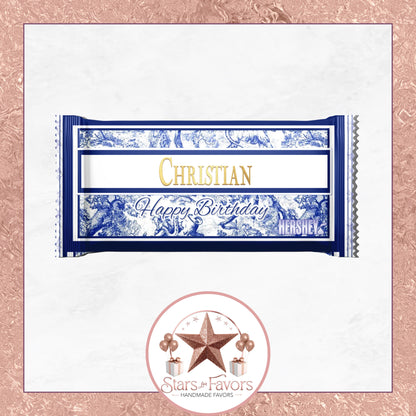 Toile Du Juoy Classic Blue