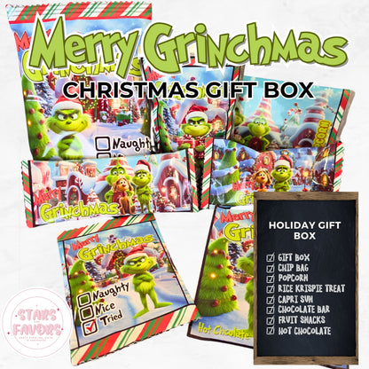 Merry Grinchmas Christmas Eve Gift Box – The Perfect Holiday Surprise!