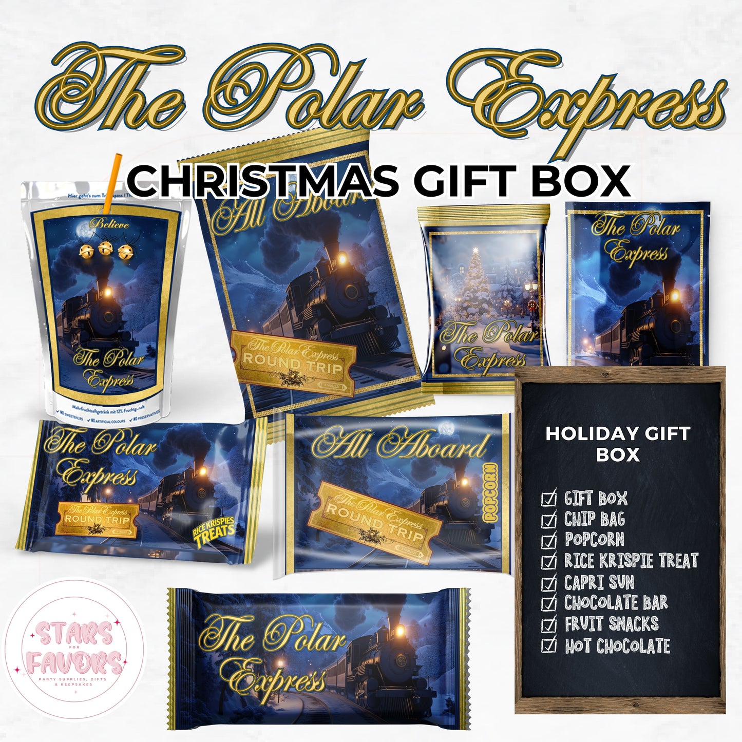 Polar Express Christmas Eve Gift Box – A Magical Holiday Surprise