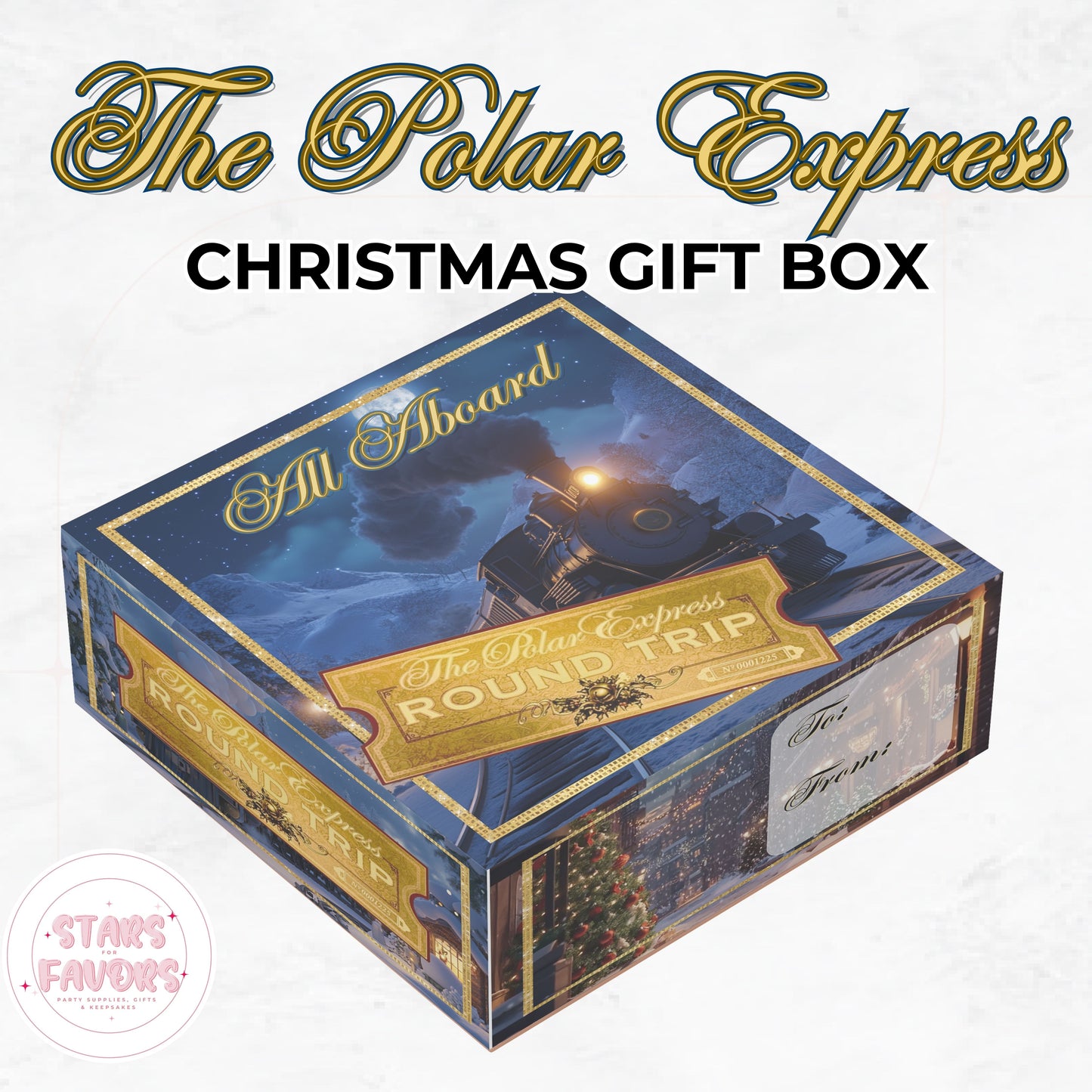 Polar Express Christmas Eve Gift Box – A Magical Holiday Surprise