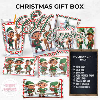 Elf Express Christmas Eve Gift Box Boy