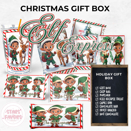 Elf Express Christmas Eve Gift Box Boy
