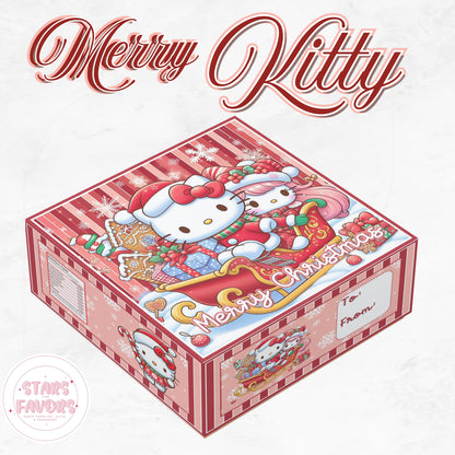 Merry Kitty Christmas Eve Gift Box