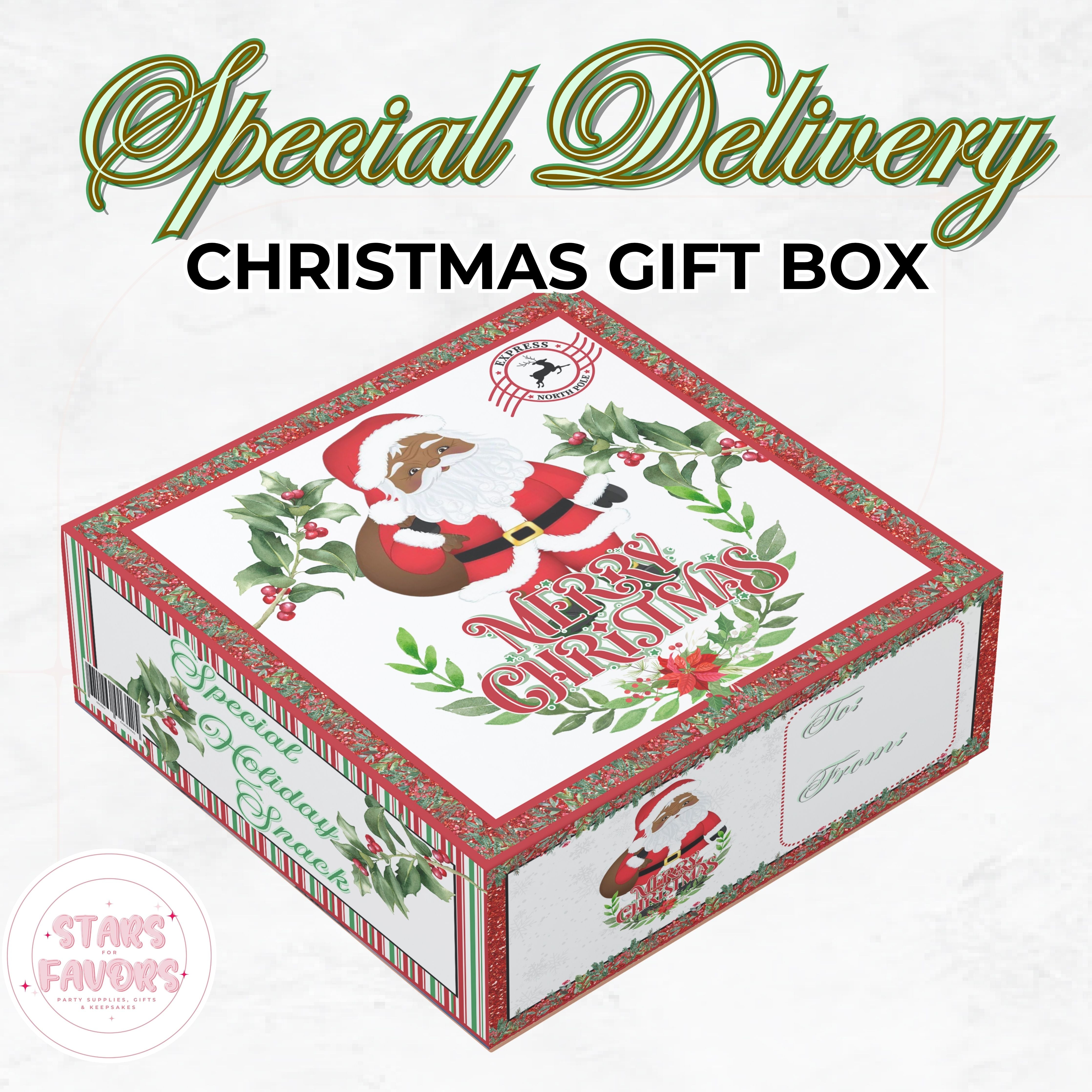 Special Delivery Christmas Eve Gift Box – Stars For Favors