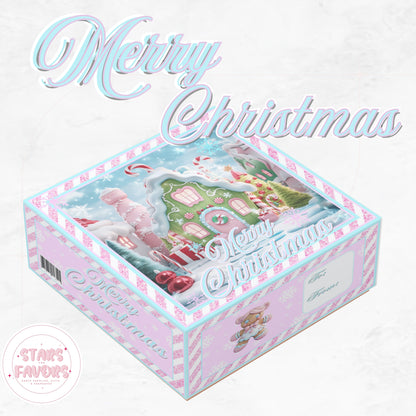 Merry Gingerbread Christmas Eve Gift Box