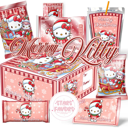 Merry Kitty Christmas Eve Gift Box