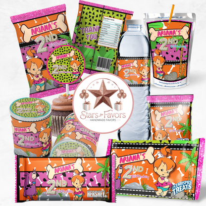 Pebbles & Dino Party Favor Collection