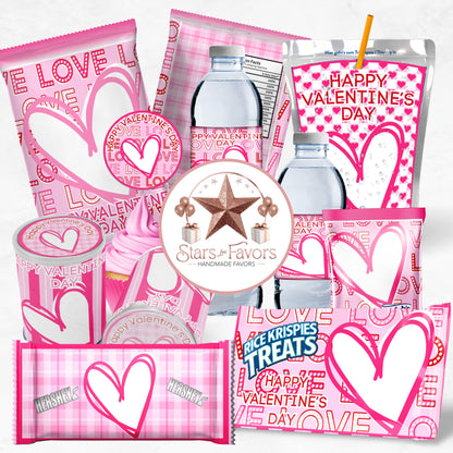 Love Valentine Party Favors