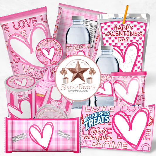 Love Valentine Party Favors