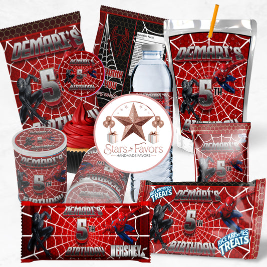 Spiderman Vs Venom Party Favor Collection