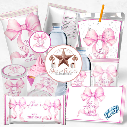 Coquette Pink Bow