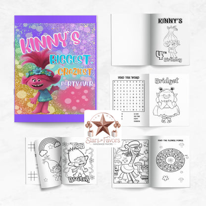 Trolls Craziest Birthday Coloring Book