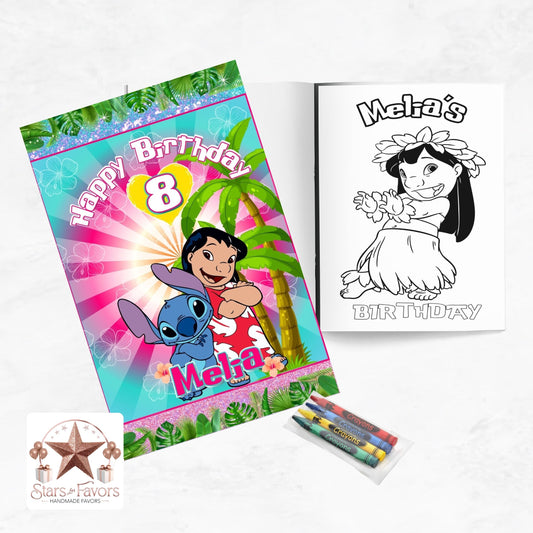 Lilo & Stitch Custom Coloring Book