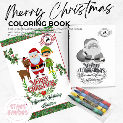 Merry Christmas Coloring Book