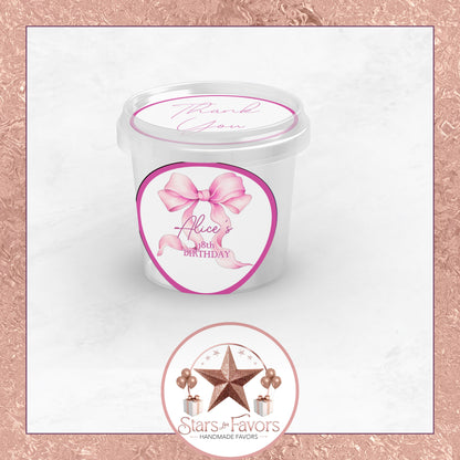 Coquette Pink Bow