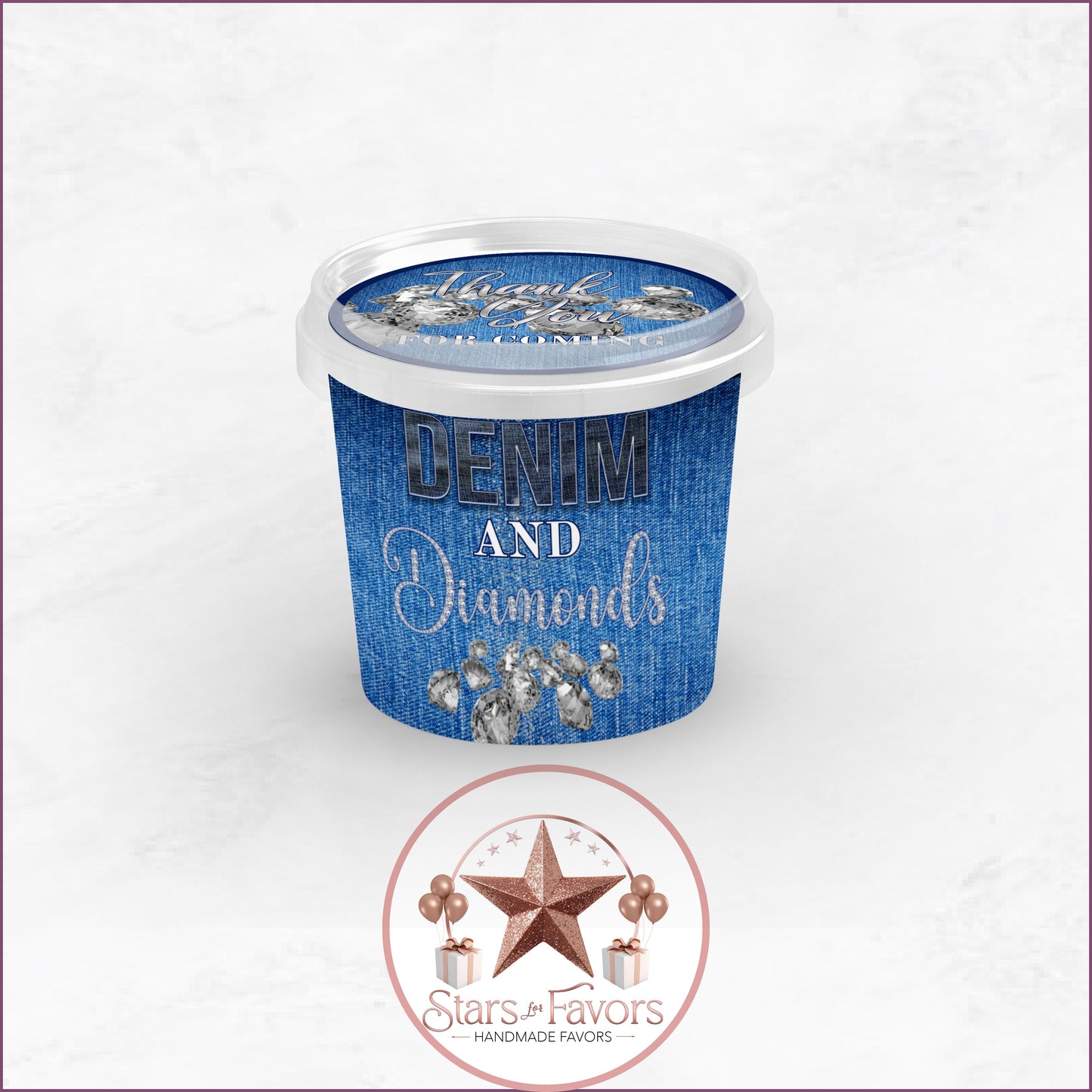 Denim & Diamonds Party Favor Collection