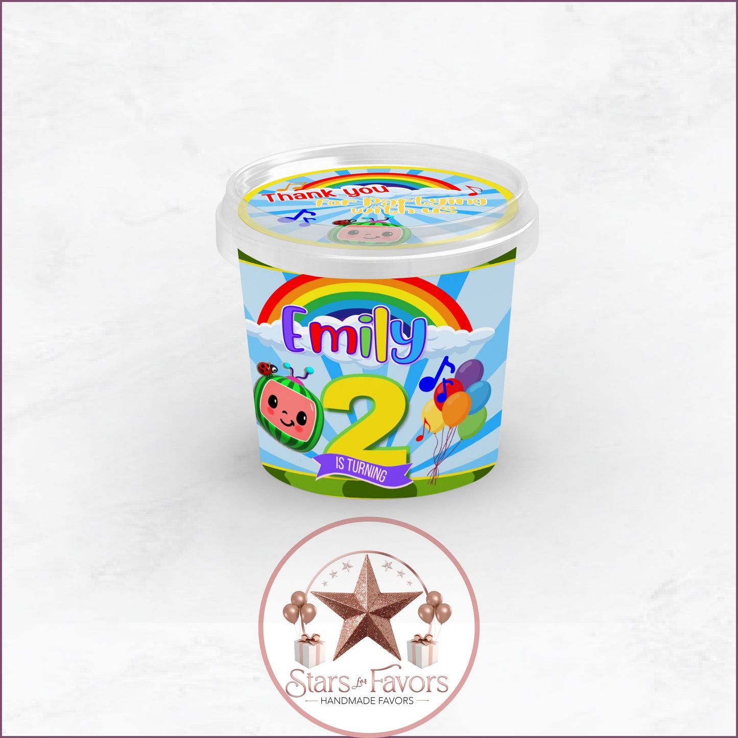 Cocomelon Birthday Party Favor Collection
