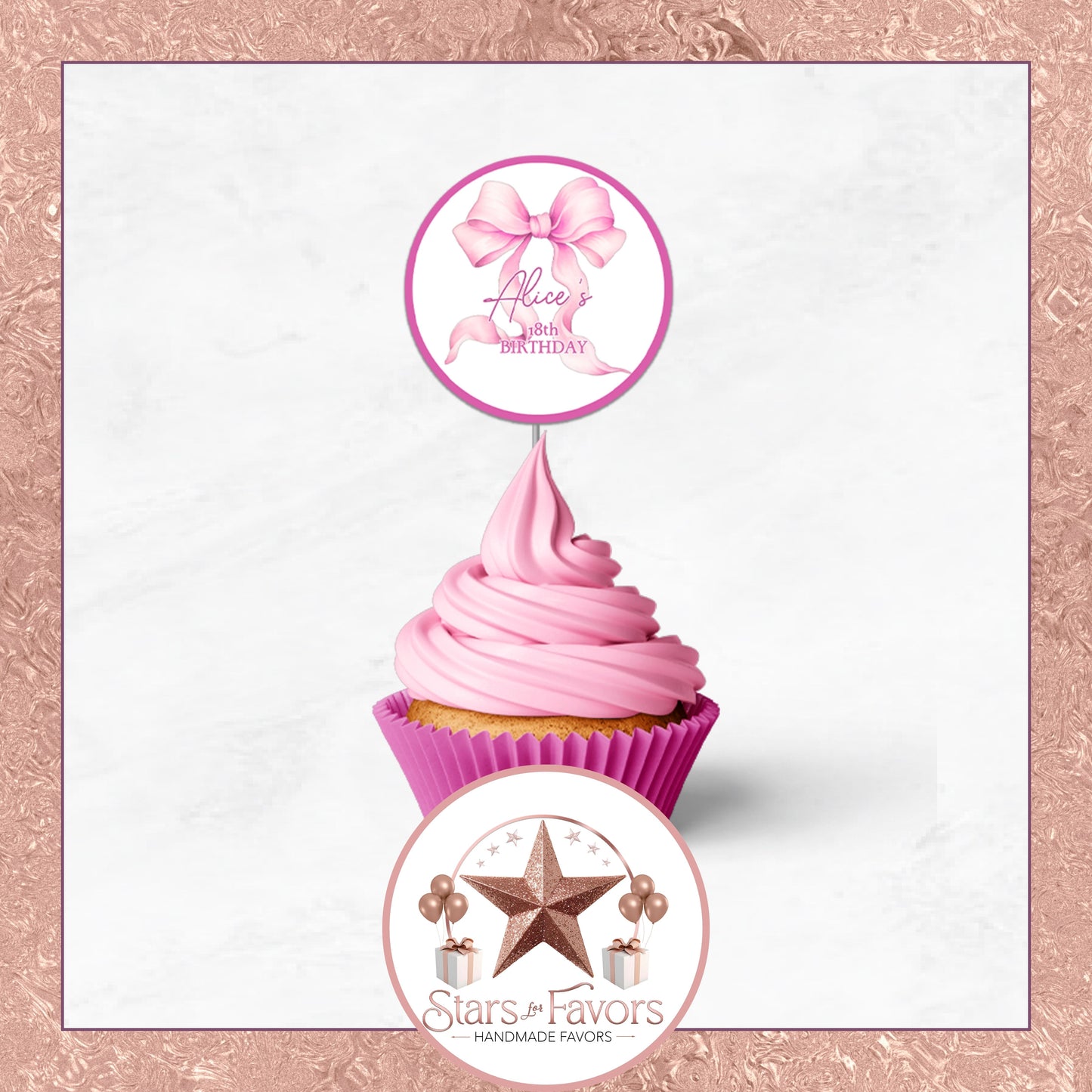 Coquette Pink Bow