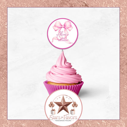 Coquette Pink Bow