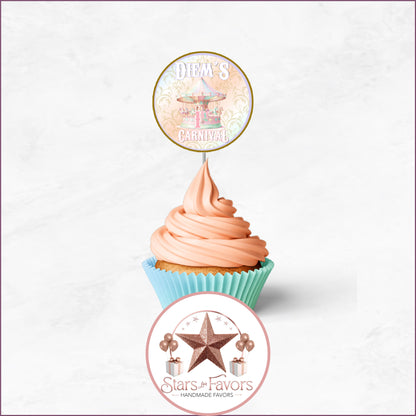 Pastel Carnival Party Favor Collection