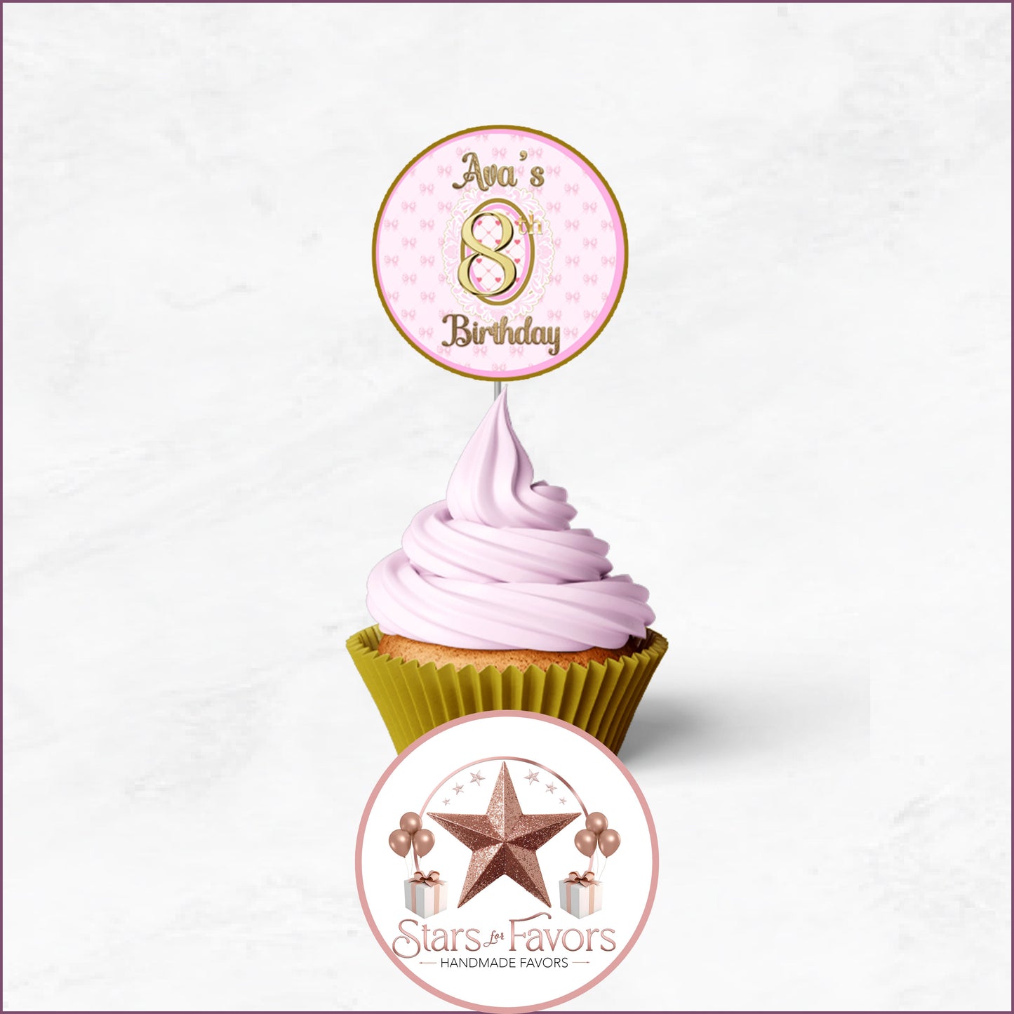 Pink Bow Party Favor Collection