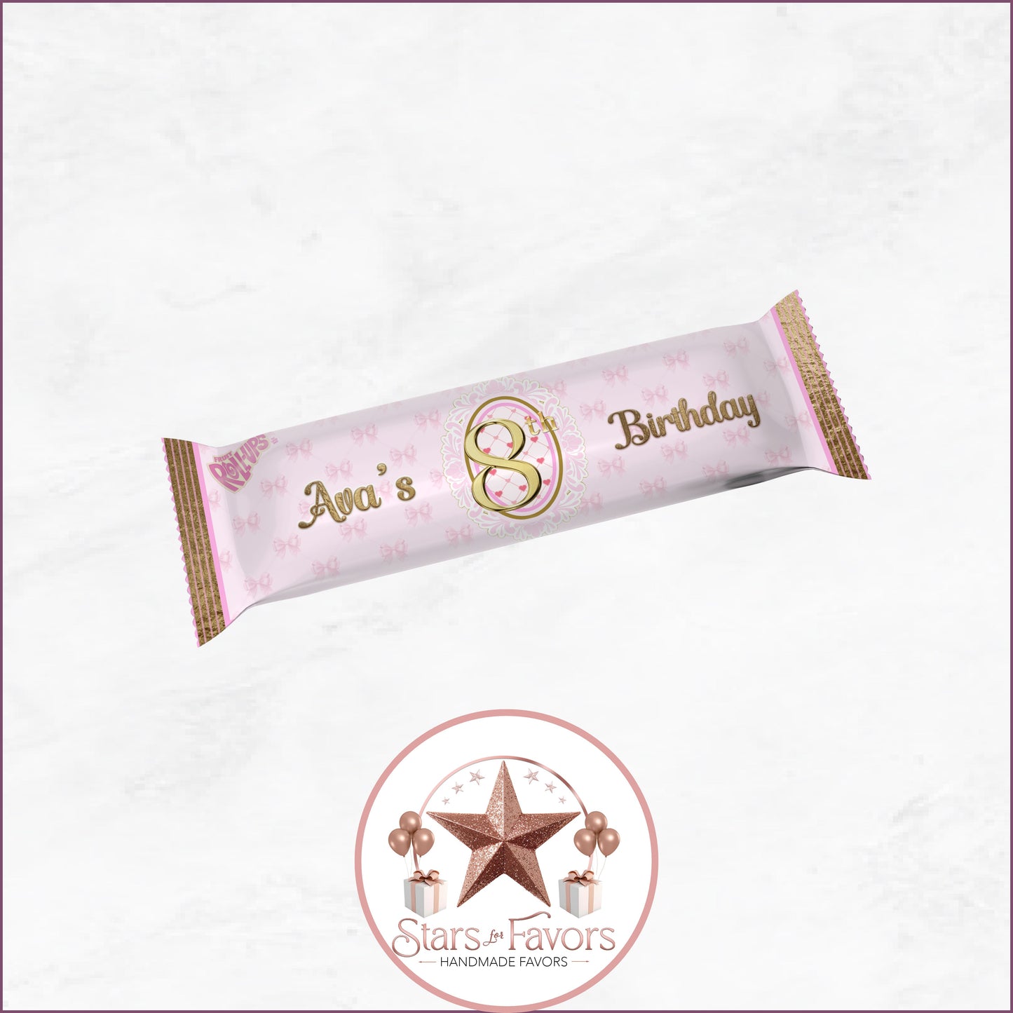 Pink Bow Party Favor Collection