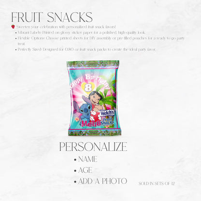 Lilo & Stitch Fruit Snacks