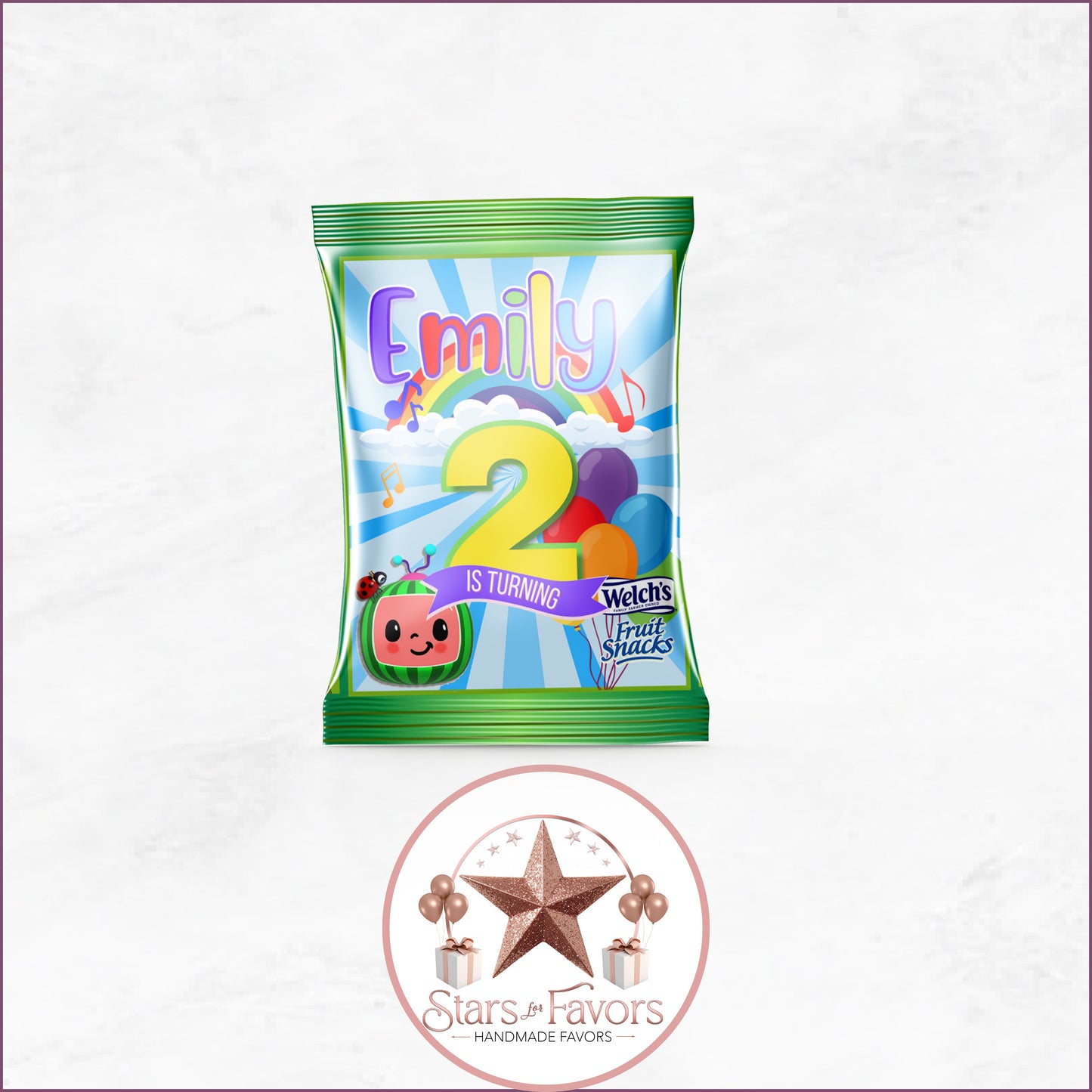 Cocomelon Birthday Party Favor Collection