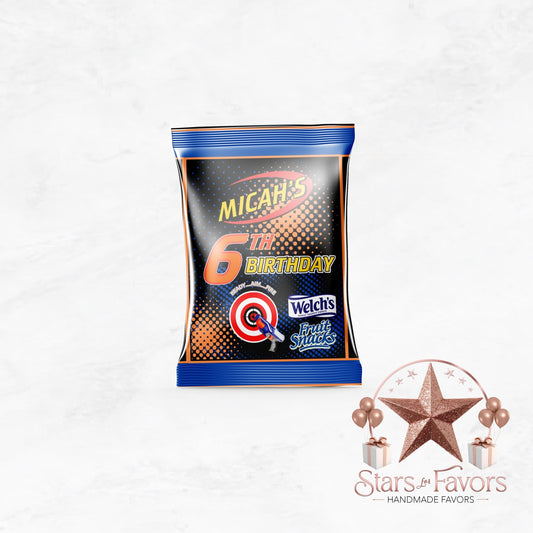 Nerf Ready Aim Fire Custom Fruit Snacks