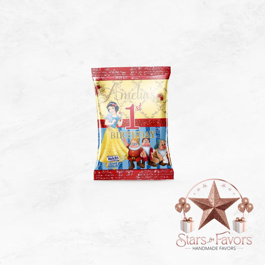 Snow White Custom Fruit Snacks