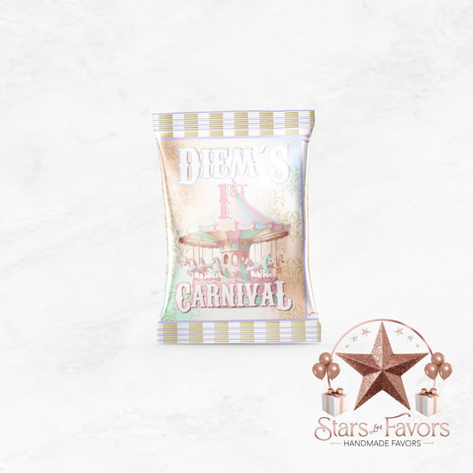 Pastel Carnival Fruit Snacks