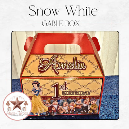 Snow White Gable Boxes
